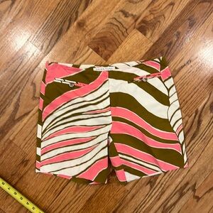 Trina Turk multicolor dress shorts